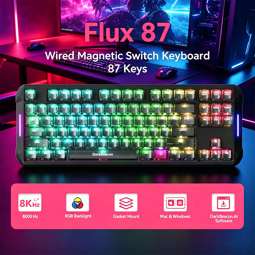 Esports Gaming Competition - Clavier de jeu DarkBeacon Flux 87
