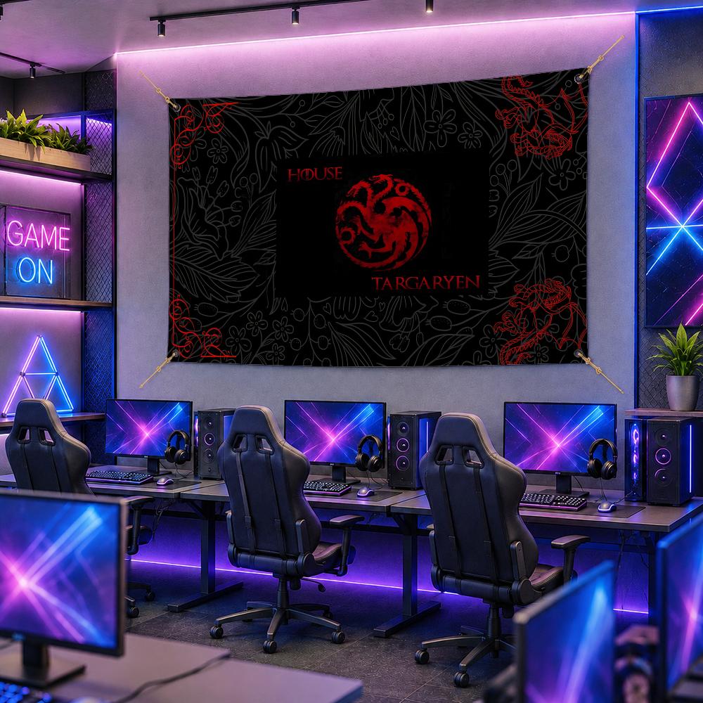 Drapeaux du célèbre clan H-Hou - Esports Gaming Houses avis et prix