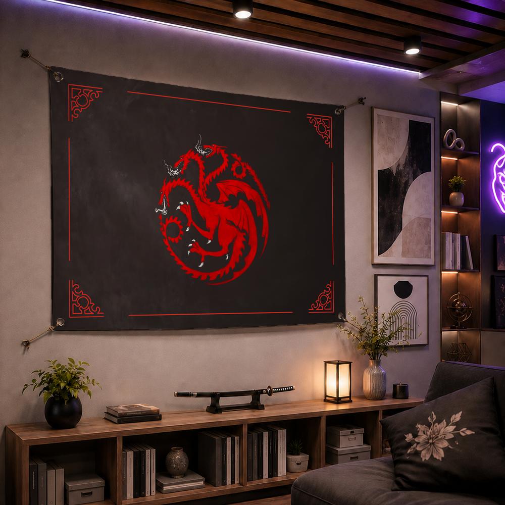 Drapeaux du célèbre clan H-Hou - Esports Gaming Houses avis et prix