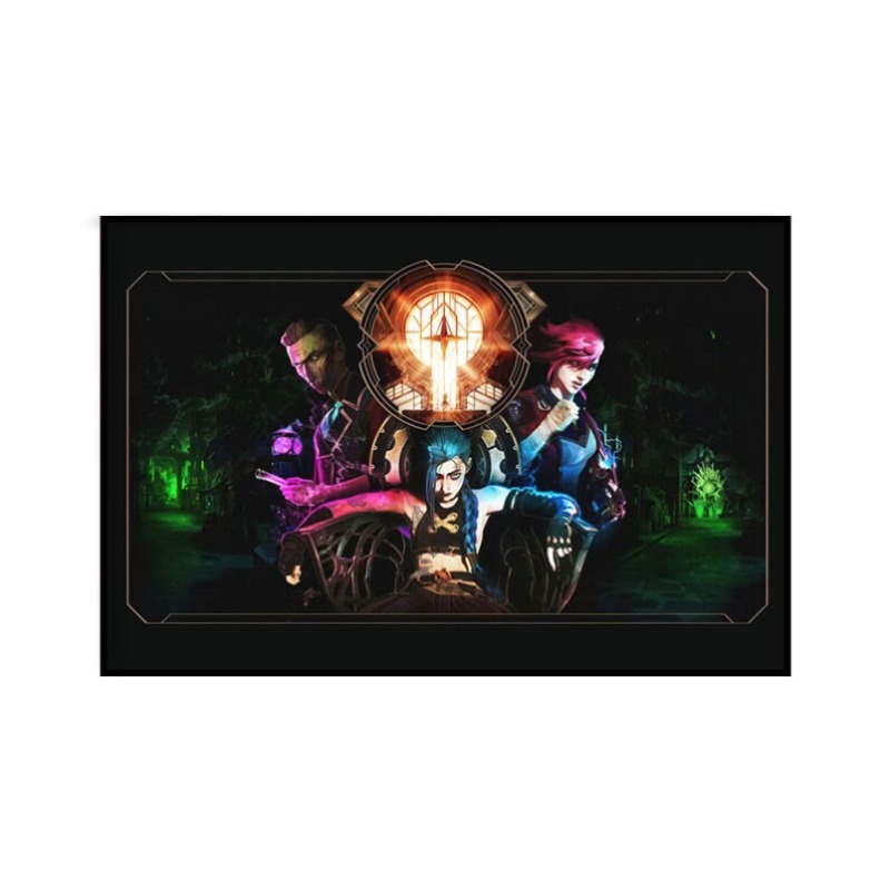 Affiche Arcane Jinx Close-Up,  - Esports Gaming Stocks avis et prix