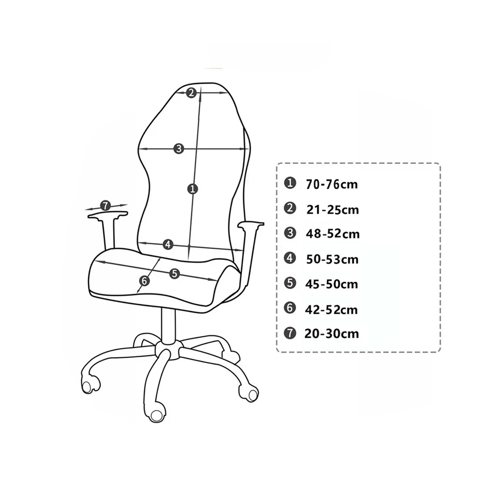 Lot de 4 housses de chaise de  - Esports Gaming Hotel avis et prix