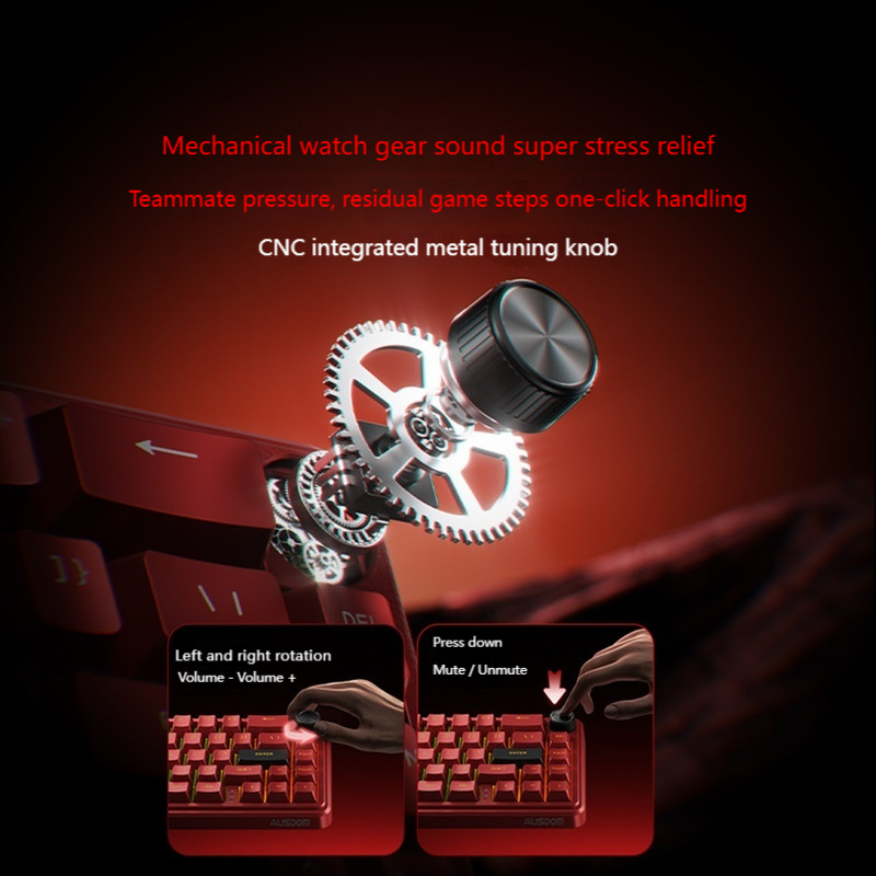 AUSDOM Zeus68 clavier mécaniqu - Esports Gaming Competition avis et prix