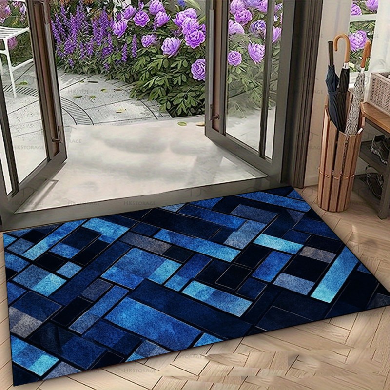 Tapis géométrique patchwork bl - Esports Gaming Hotel avis et prix